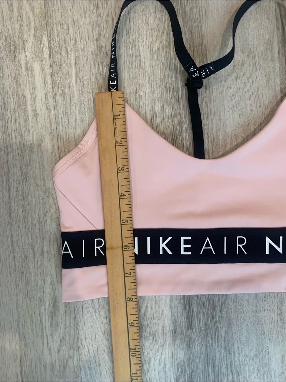 Nike Air Indy Dri-FIT Light Support Sports Bra Pink Black